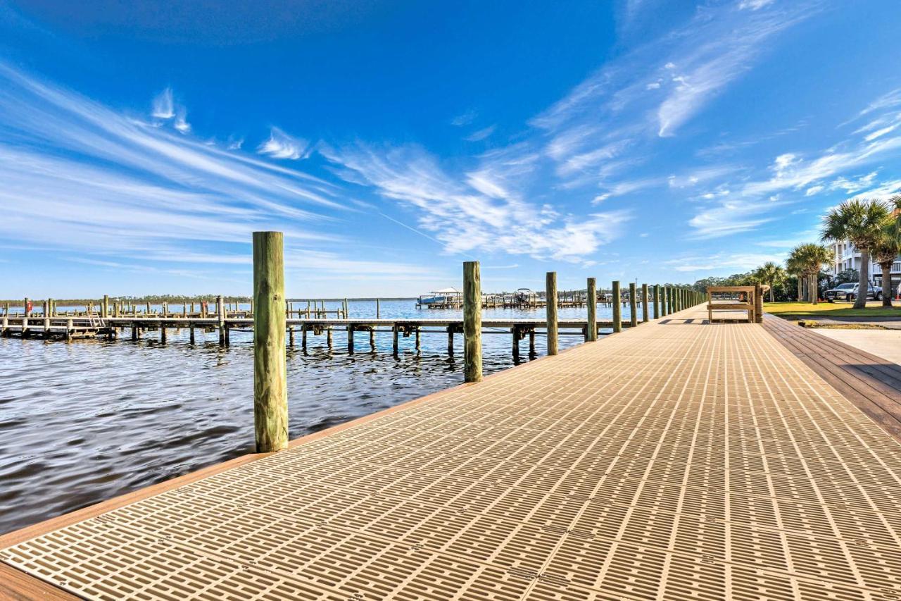 Orange Beach Condo Private Boat Dock And Ramp Eksteriør billede